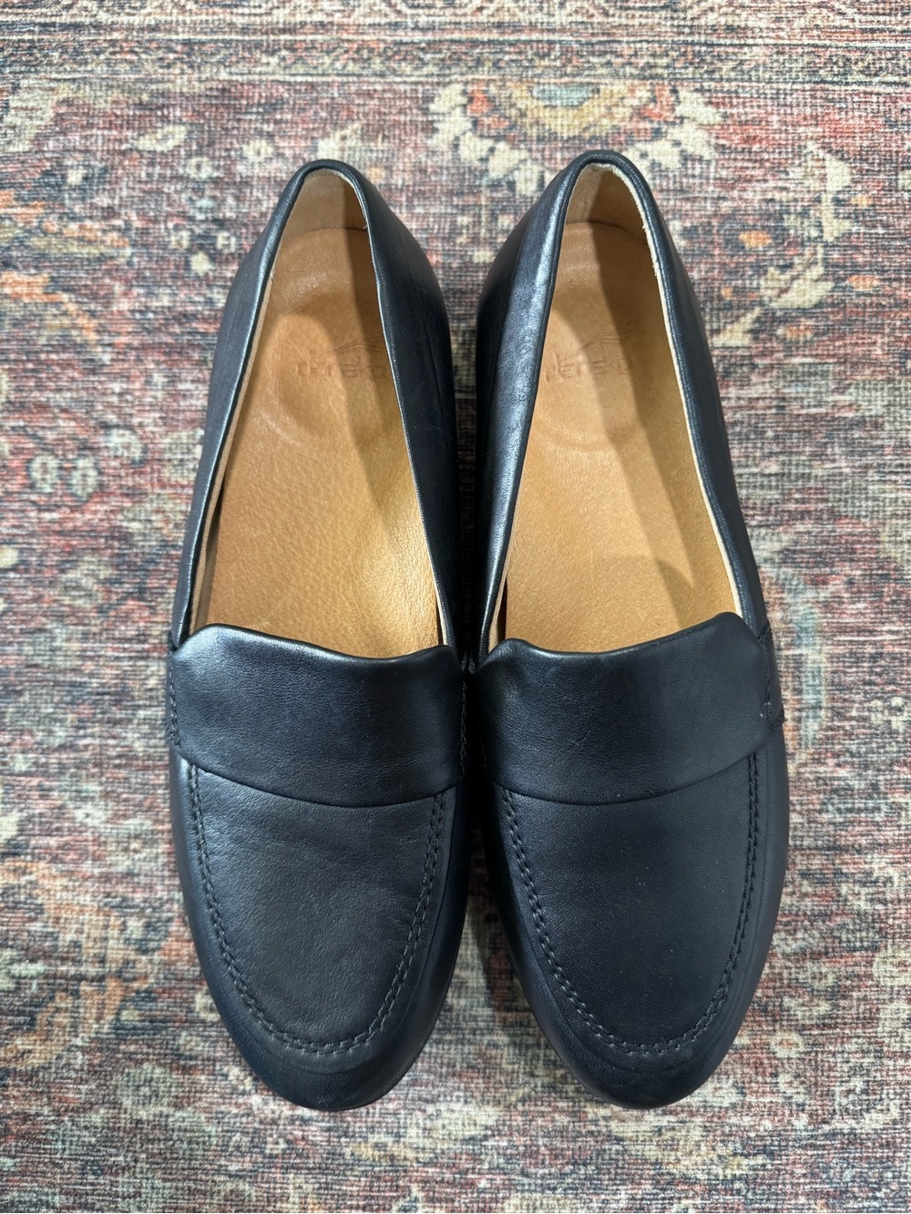 Dansko Lindon Loafers Black Nappa Leather Eu 36 Us 5.5-6 View 3